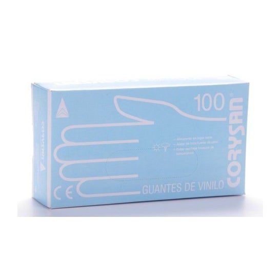Clinigloves guante Vinilo Sin Polvo Talla S 100 uds