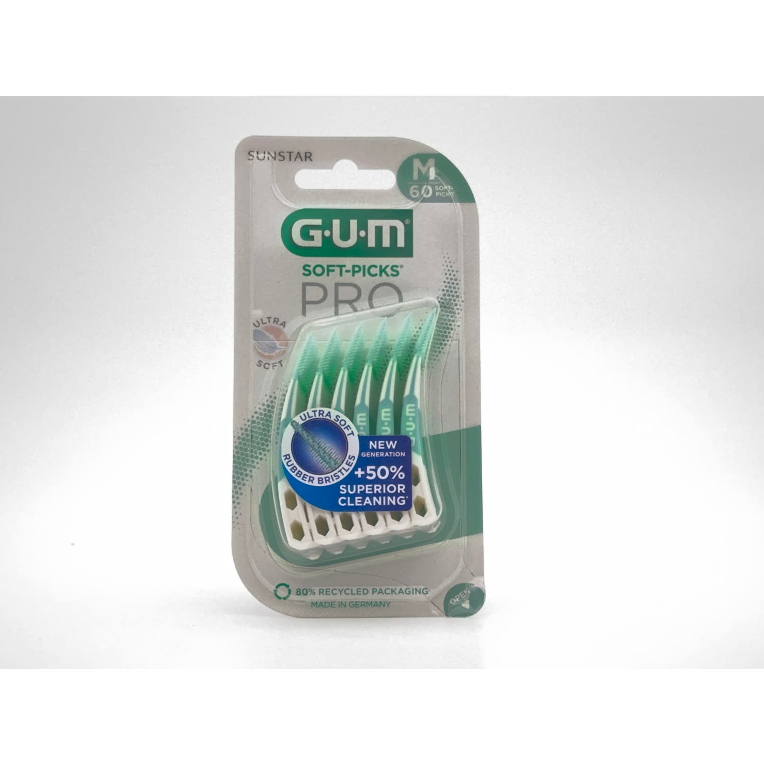 GUM Soft-Picks Pro Medium 60uds