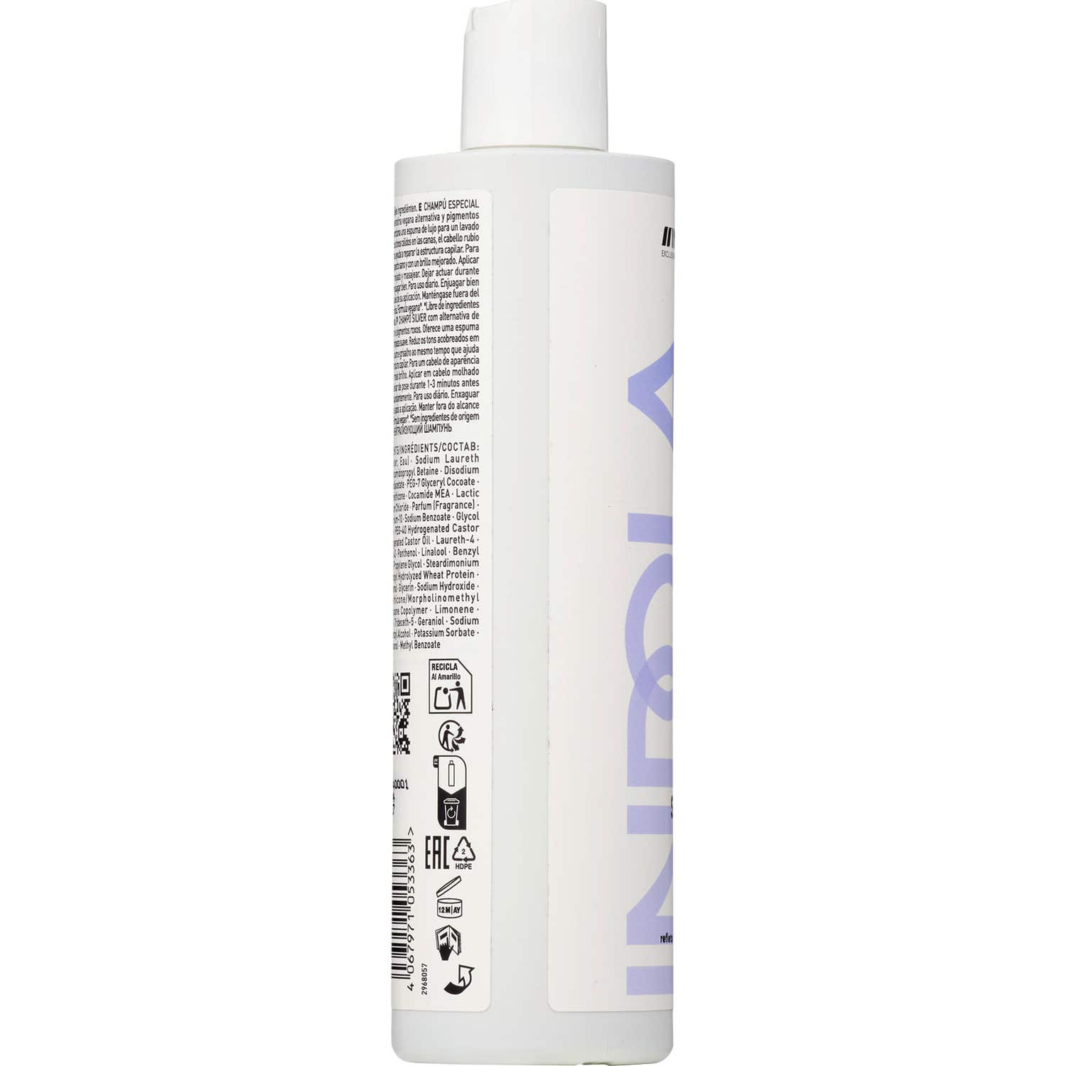 Indola Champú matizante para canas 300ml