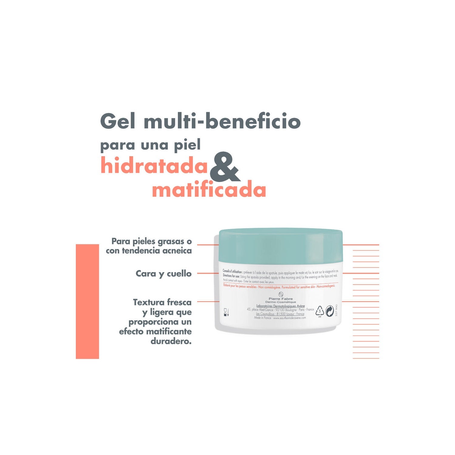 Avène Cleanance Aqua-Gel Crema 50ml