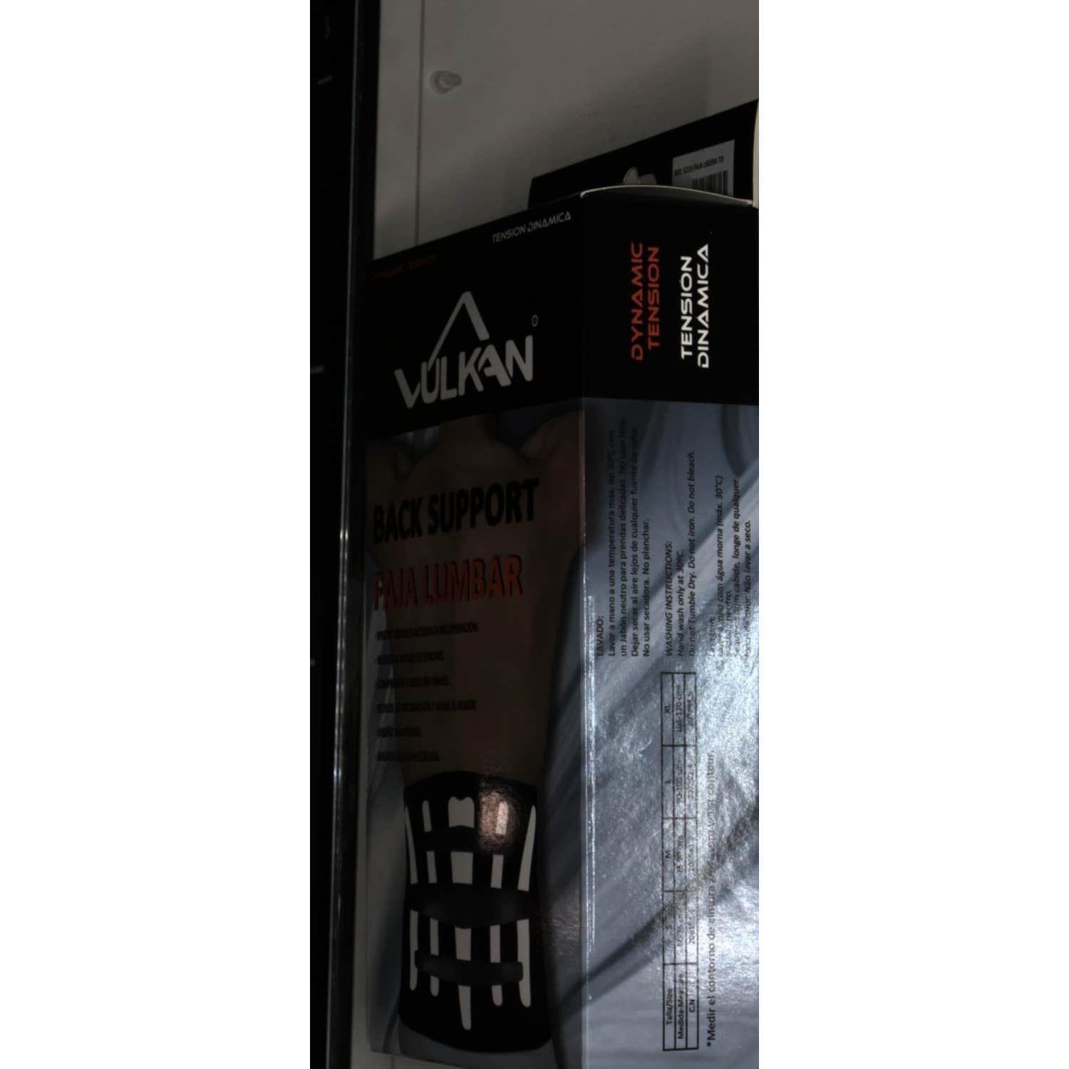 Vulkan faja lumbar TD Dermactiva Talla S 1ud