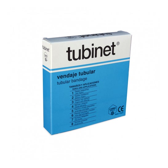 Tubinet Pack Venda Tubular Tubinet 2 Dedos Medios 10 uds