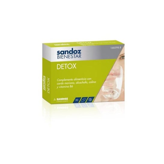 Sandoz Bienestar Detox 30cáps