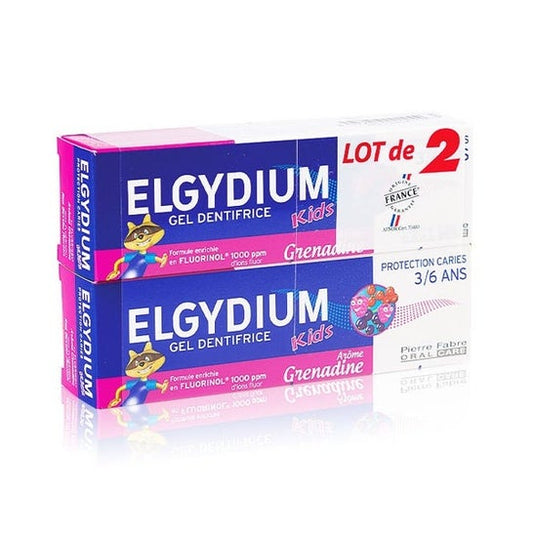 Elgydium Kids Gel Dentífrico Frutos Silvestres 2x50ml