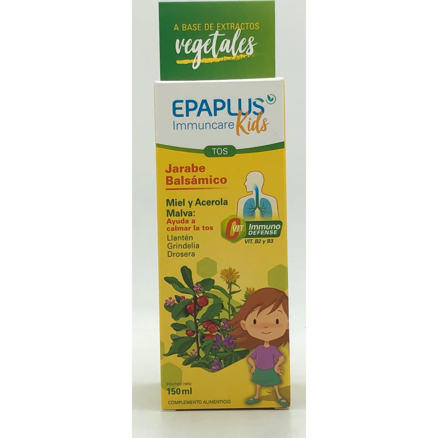 Epaplus Immuncare Tos Jarabe Balsámico Kids 150ml