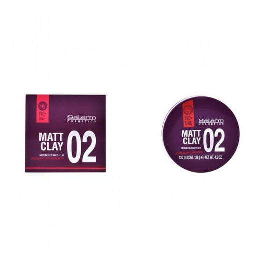 Salerm Matt Clay Medium Hold Matte Clay 125 ml