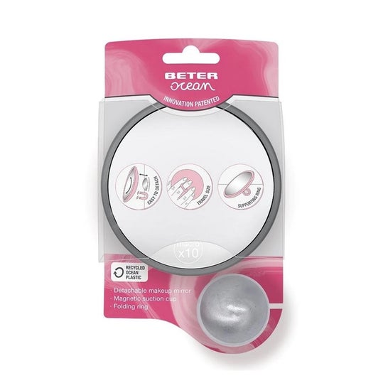 Beter Espejo Ocean Extraíble con Soporte Magnético x10 1ud