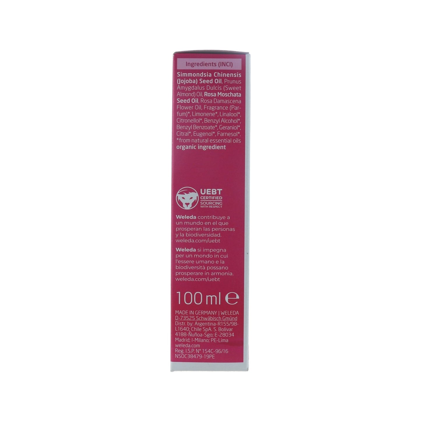 Weleda Aceite Corporal Suavizante de Rosa Mosqueta 100ml
