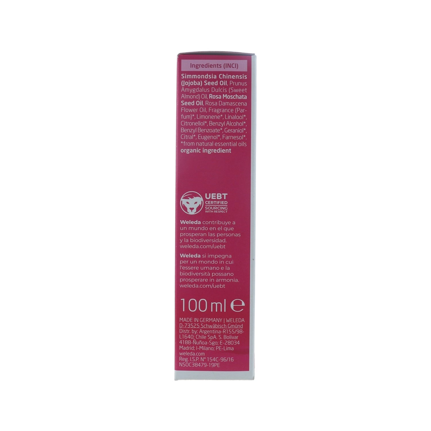 Weleda Aceite Corporal Suavizante de Rosa Mosqueta 100ml