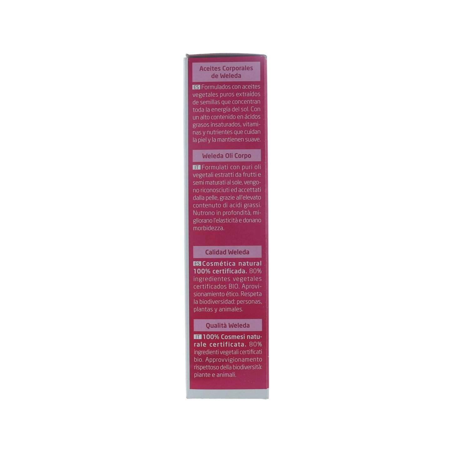 Weleda Aceite Corporal Suavizante de Rosa Mosqueta 100ml