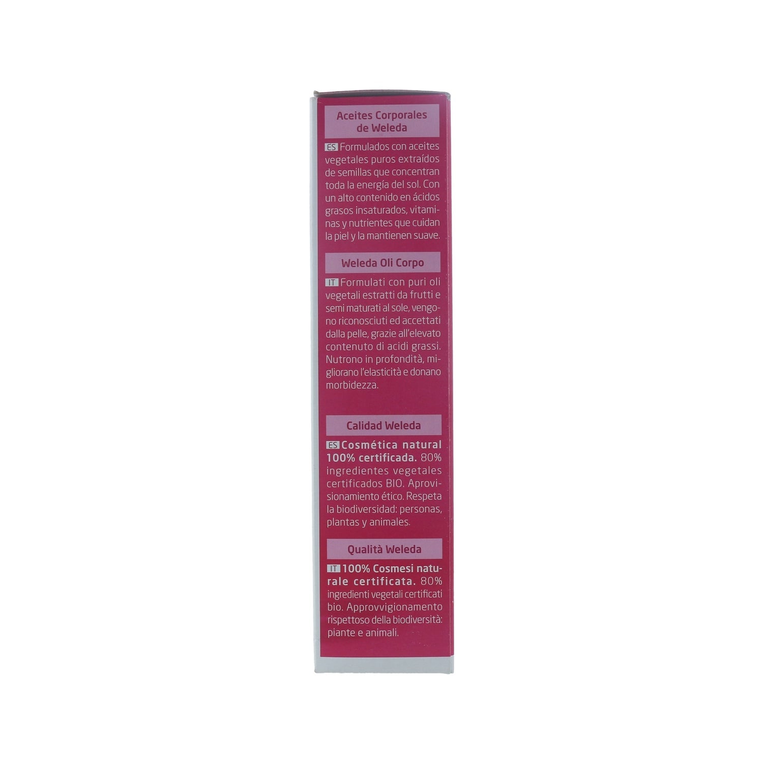 Weleda Aceite Corporal Suavizante de Rosa Mosqueta 100ml