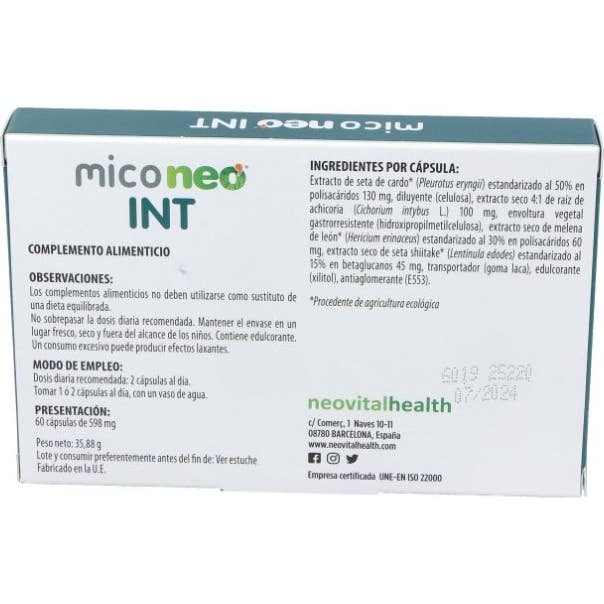Neovital health Mico Neo Int 60caps