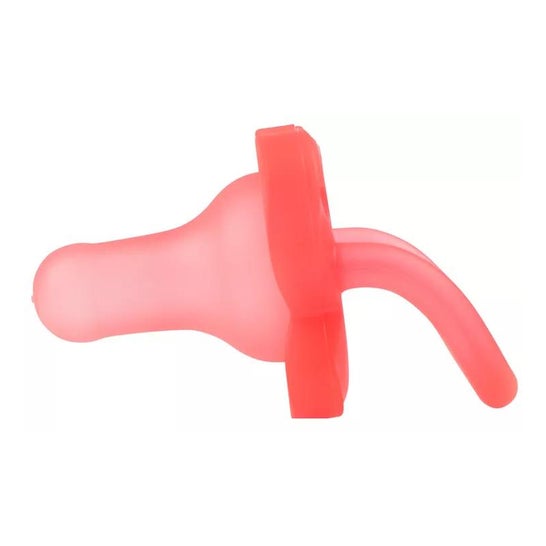 Dr Brown'S Chupete Silicona Rosa 0- 6 M