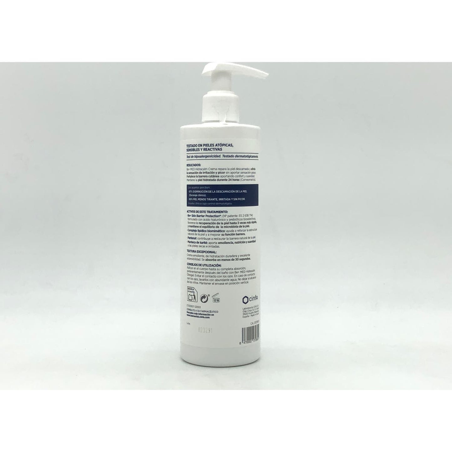 Be+ Hidracalm Crema 400ml