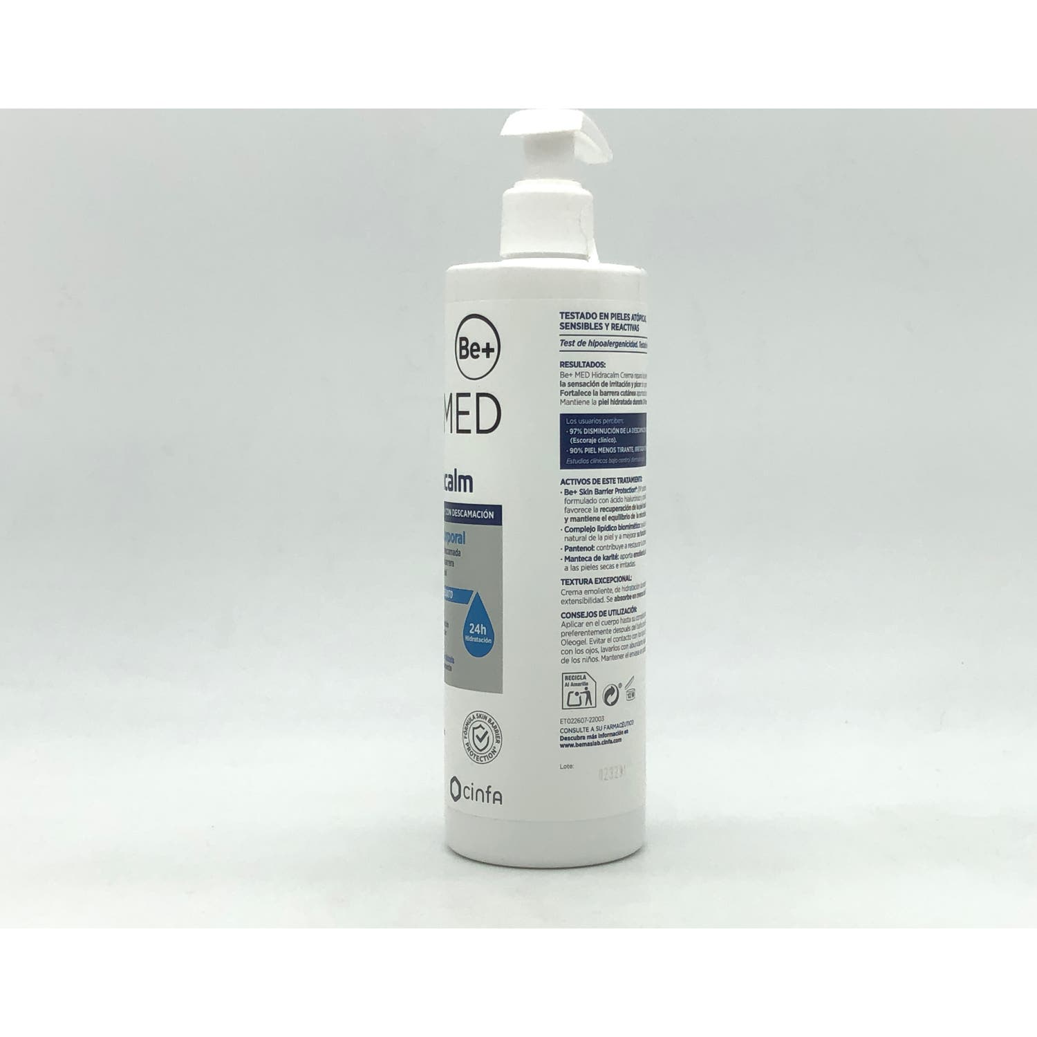 Be+ Hidracalm Crema 400ml
