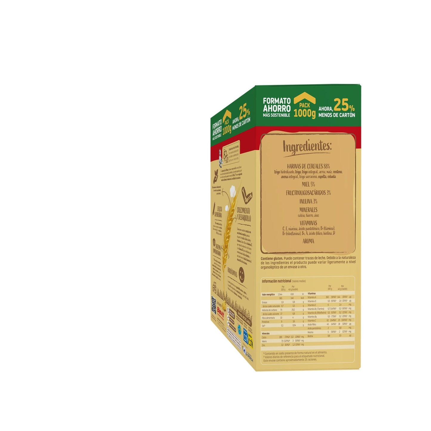 Blevit® Superfibra 8 Cereales Miel 1000g