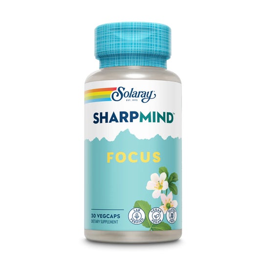 Solaray Sharpmind Focus 30 vcaps