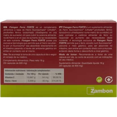 Fisiogen Ferro Forte 30caps