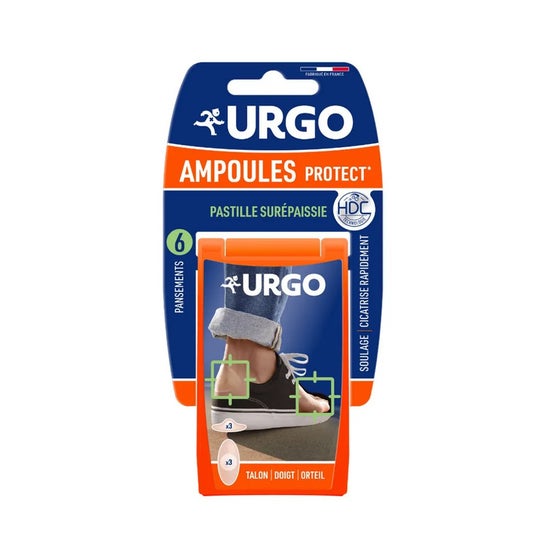 Urgo Ampollas Protect Apósito Grande y Pequeño 6uds