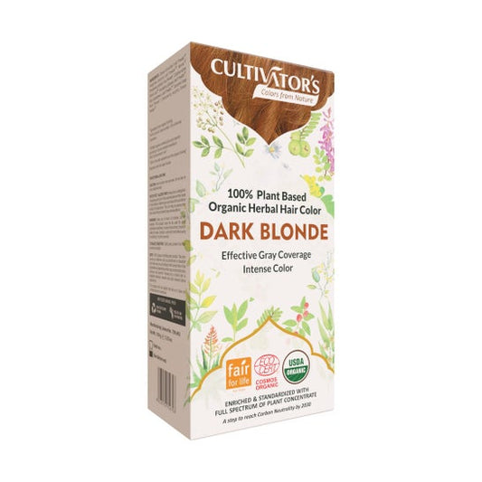 Cultivator'S Tinte Orgánico Herbal Rubio Oscuro 100 g