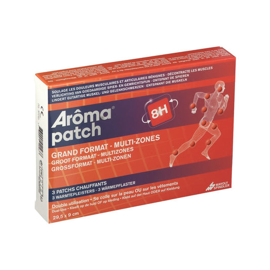 Mayoly Spindler Arôma Patch Chauffant Multi-Zones Grand Format 3uds