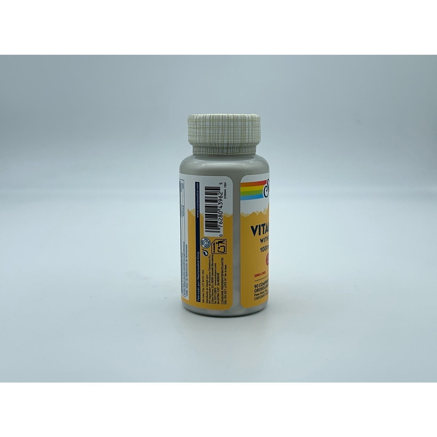 Solaray Vitamina B12 + Ácido Fólico Sublingual 90comp