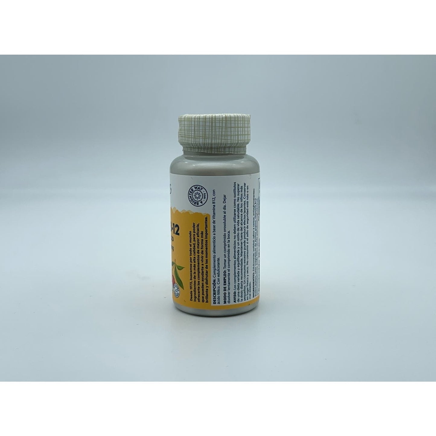 Solaray Vitamina B12 + Ácido Fólico Sublingual 90comp