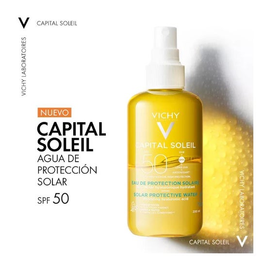 Vichy Capital Soleil Agua Solar Protectora Hidratante SPF50 200ml