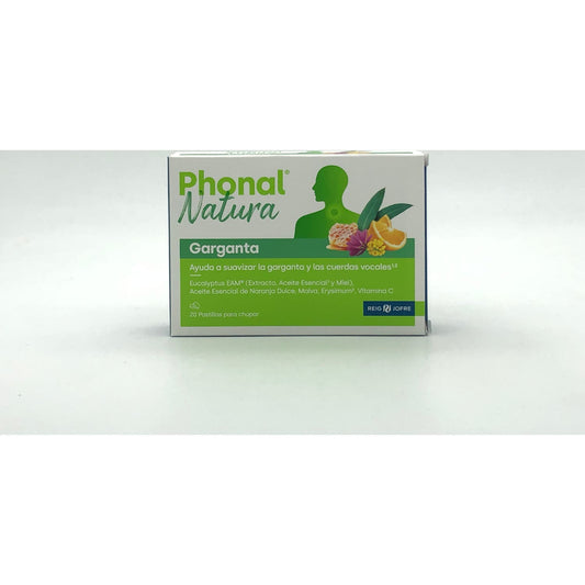 Phonal Natura Garganta 20 Tabletas