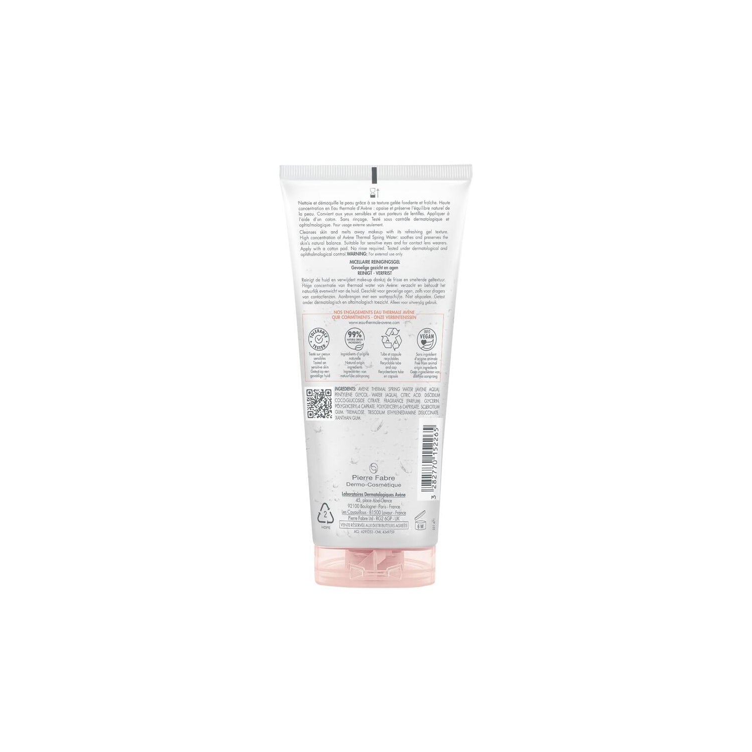 Avène Gel Micelar Desmaquillante 200ml