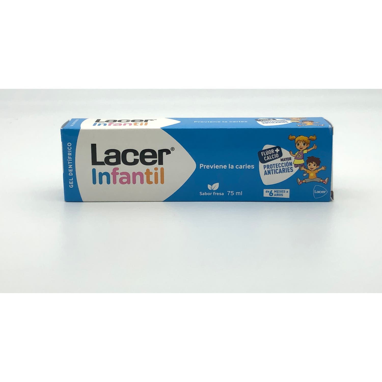 Lacer Infantil Gel Dental Fresa 75ml