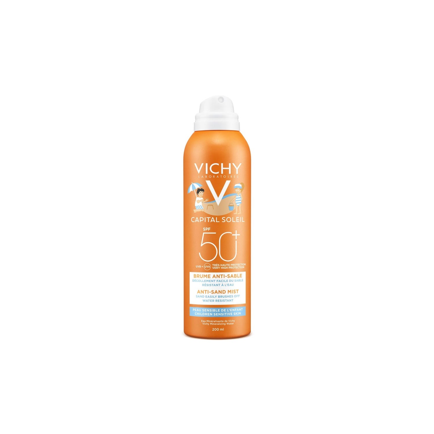 Vichy Capital Soleil Bruma Anti-arena para Niños SPF50+ 200ml
