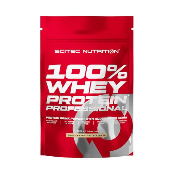 Scitec Nutrition 100% Whey Protein White Chocolate 1000g