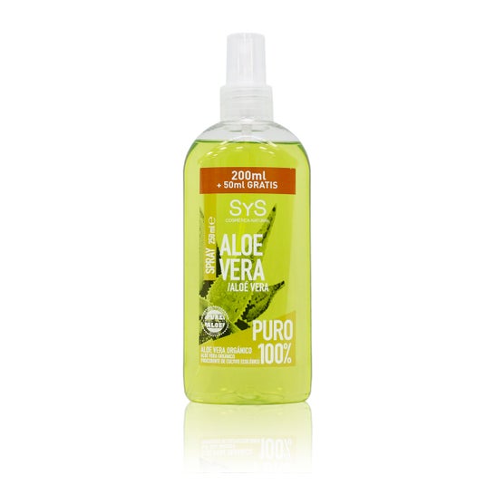 SyS Spray Emergencia Aloe Vera 100% Puro 200ml