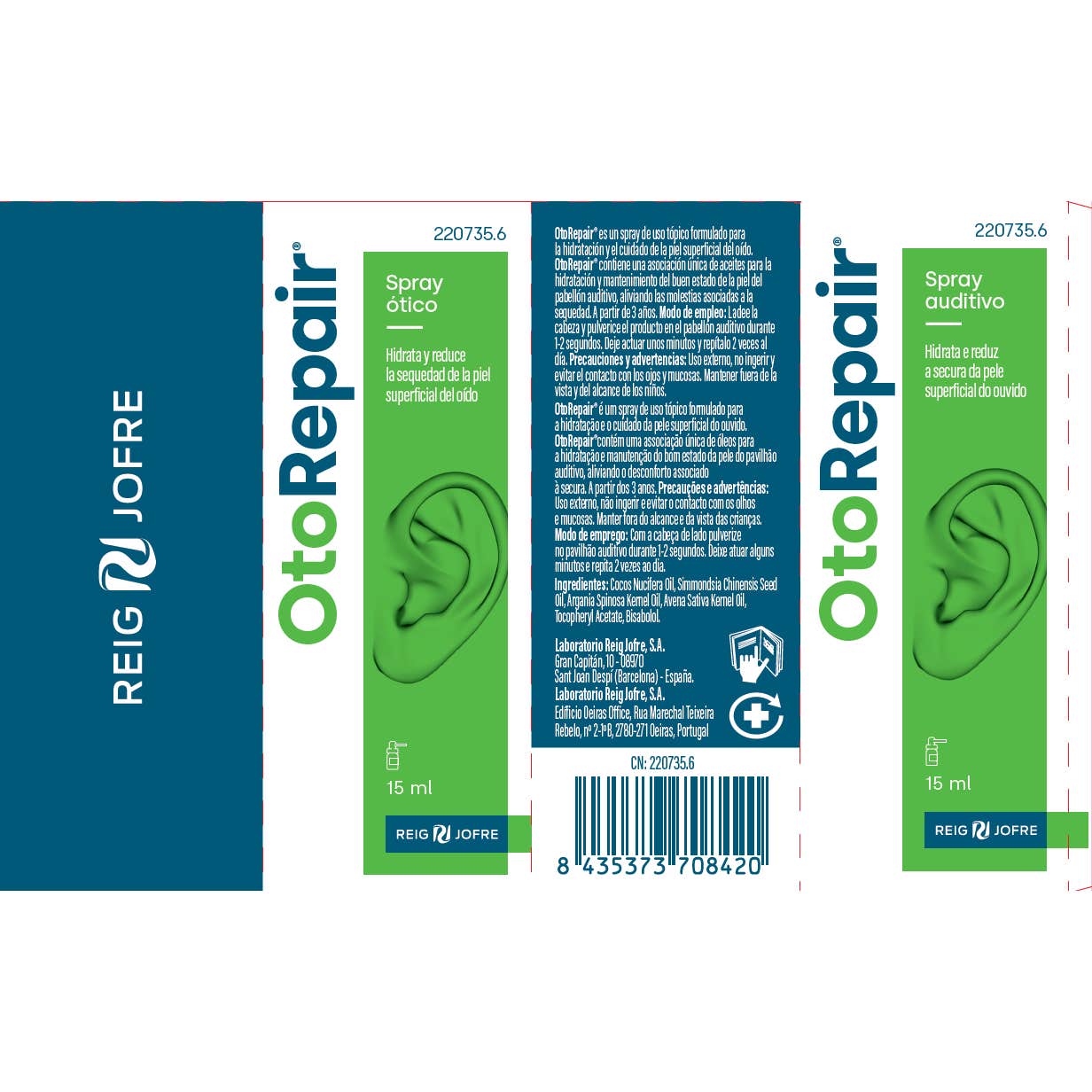 Reig Jofre OtoRepair 15ml