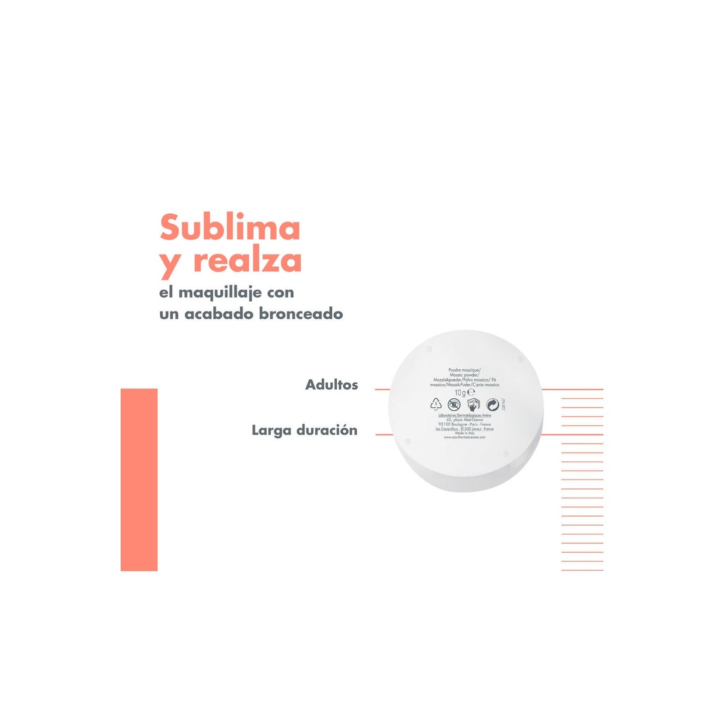 Avène Couvrance Polvos Mosaico Bronceado 10g