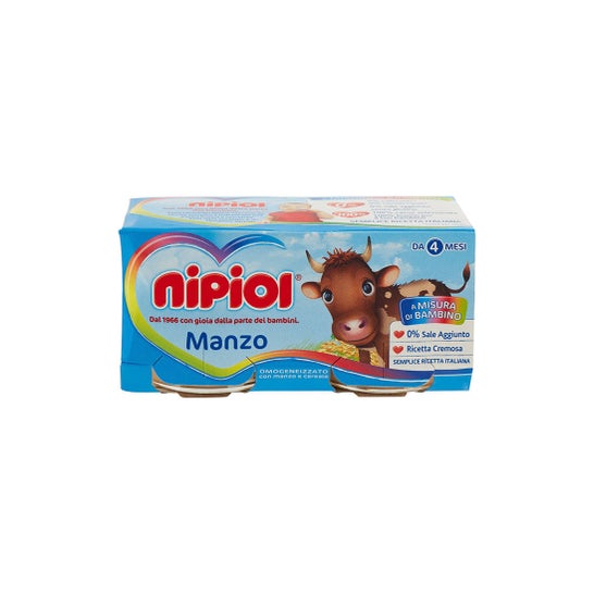 Nipiol Papilla Carne 2x80 g