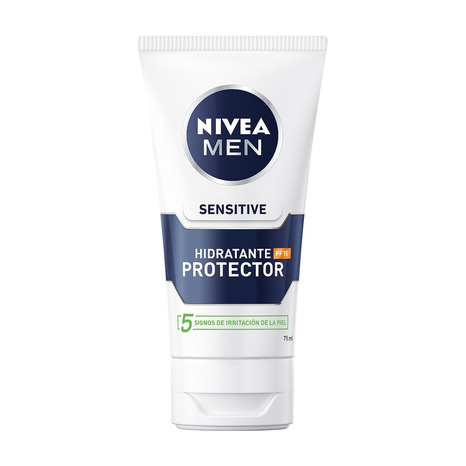 Nivea Men Sensitive Protector Hidratante 0% Alcohol Spf15 75ml