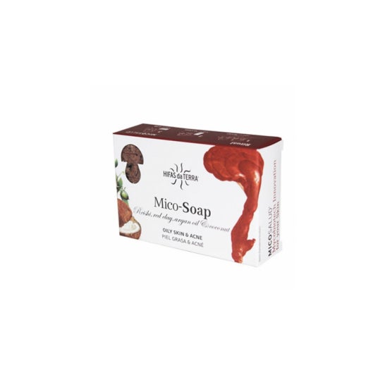 Hifas Da Terra Jabón Reishi Argan Arcilla Roja y Coco 150 g