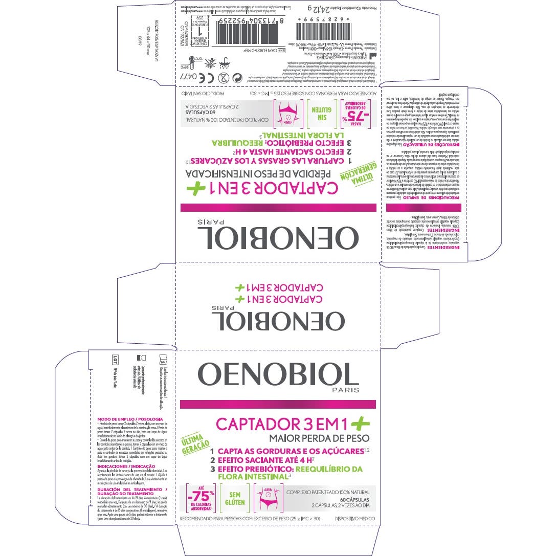 Oenobiol Captador 3en1 Plus 60caps