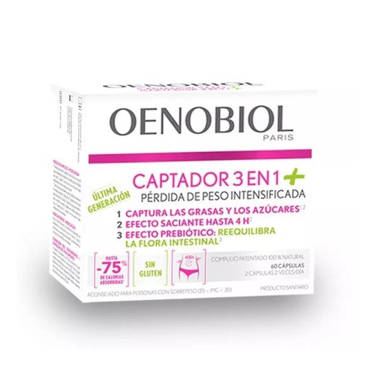 Oenobiol Captador 3en1 Plus 60caps