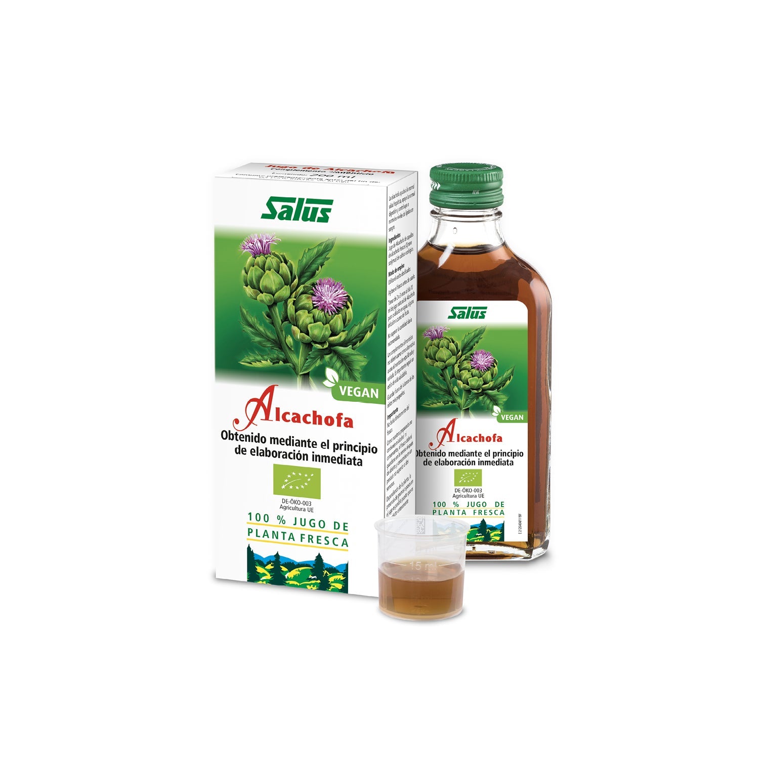 Suco de alcachofra Schoenenberger Bio 200 ml