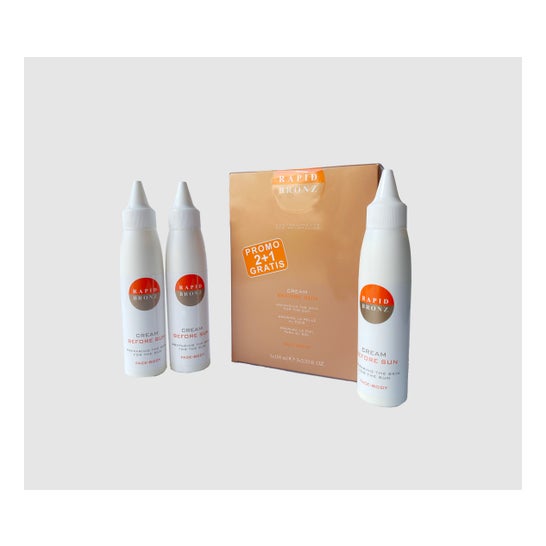 Rapid Bronz Pack Crema Fluida 3x100ml
