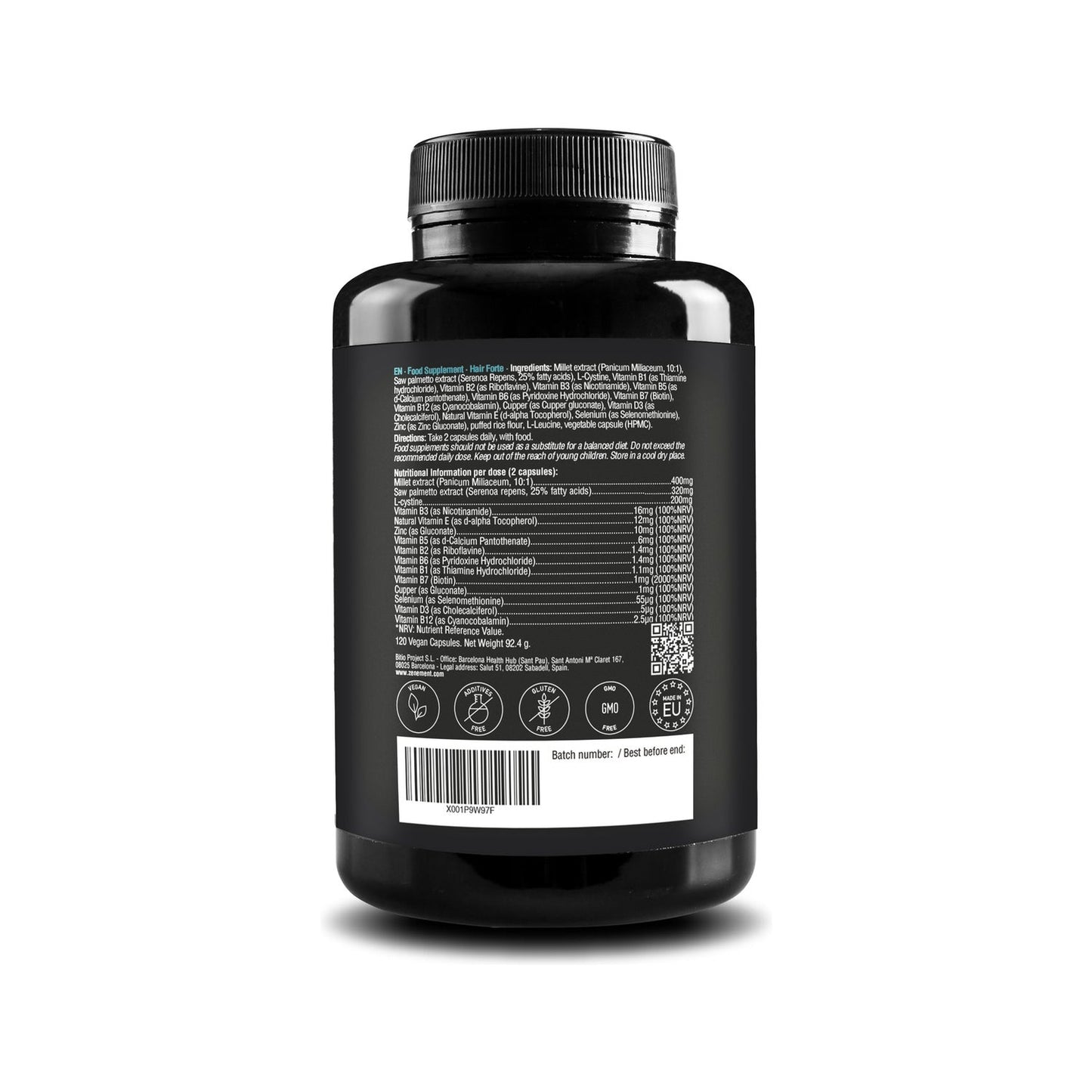 Zenement Hair Forte 120vcaps