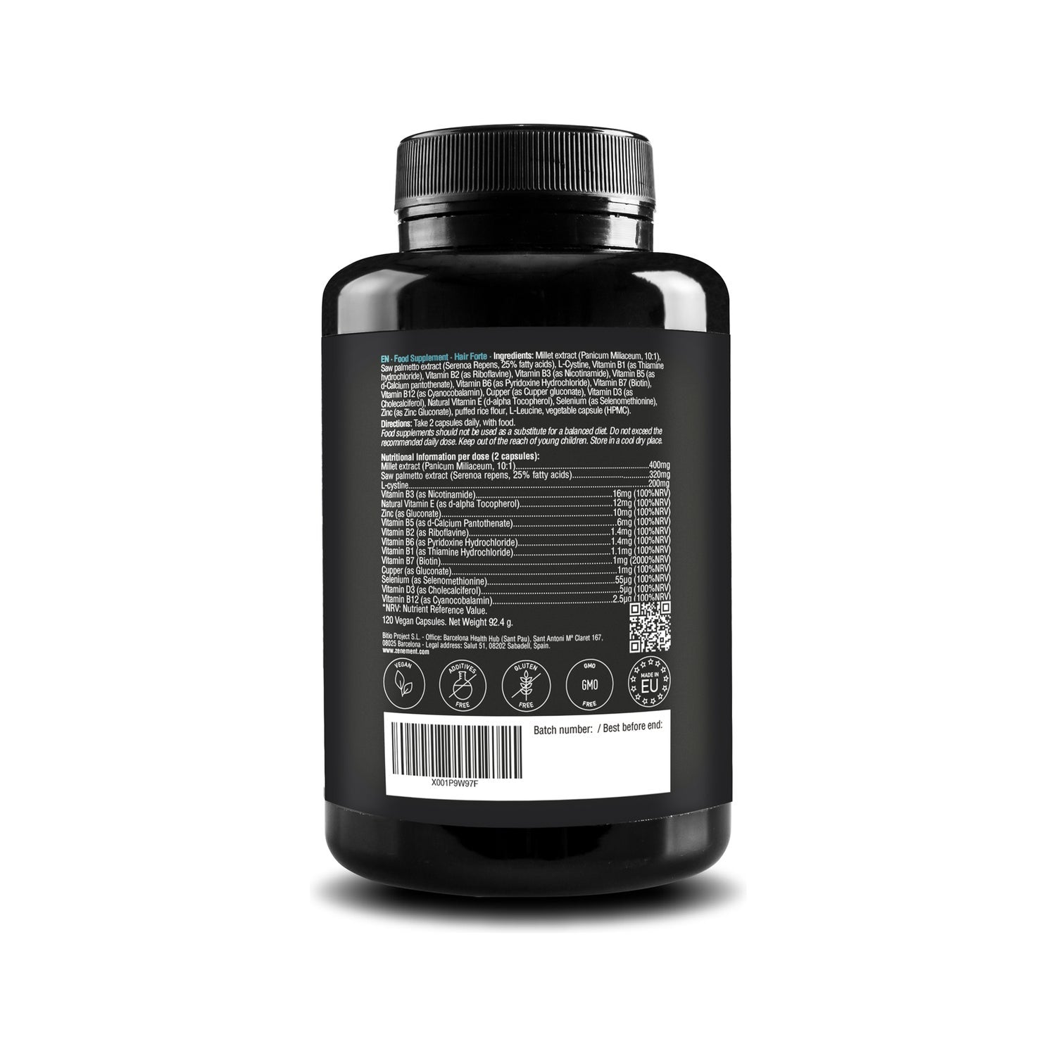 Zenement Hair Forte 120vcaps