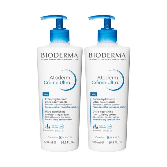 Bioderma Atoderm Crema Ultra Nutritiva 2x500ml