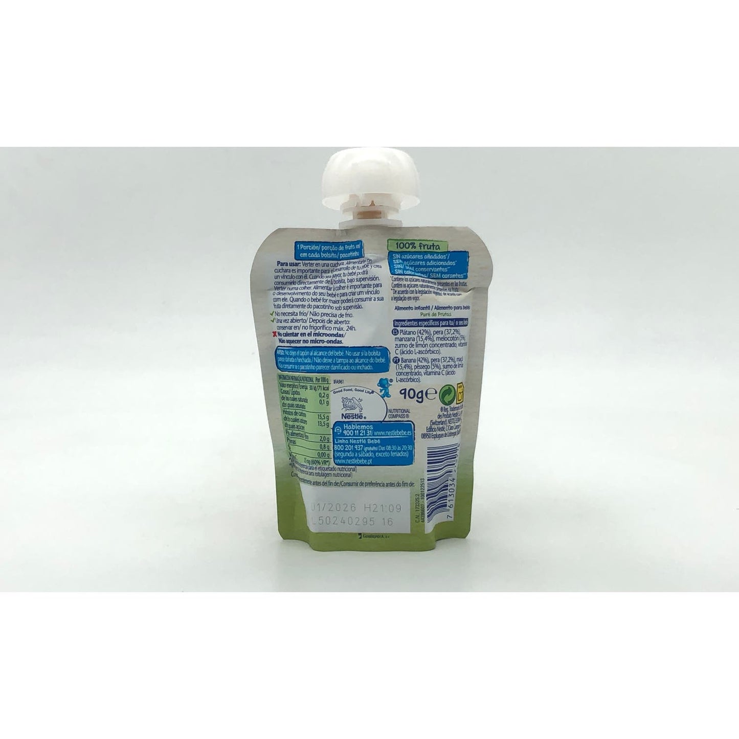 Nestle NaturNes 4 Frutas 90gr