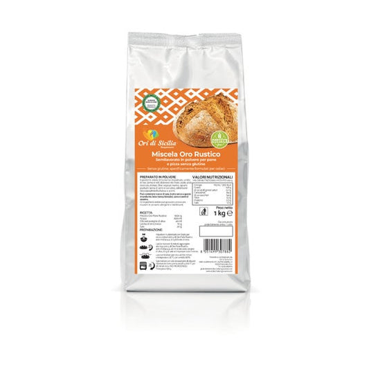 Ori di Sicilia Mezcla Oro Rustico Sin Gluten 1kg