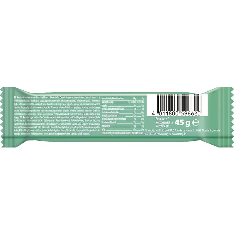 Corny 30 % Protein Crunchy Vainilla 45 g