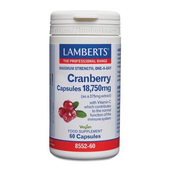 Lamberts Arándano Rojo 18.750mg 60caps